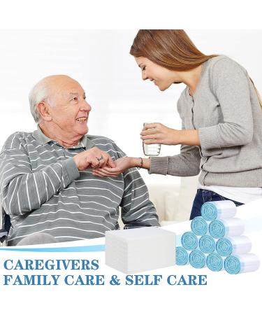 600 Pcs Absorbent Commode Liners | Leak Proof Disposable Toilet Bags for Elderly | Portable Potty Chair Liners - Buy Online on GoSupps.com