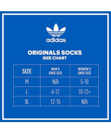 adidas Originals Men's 3.0 Mid-Crew Socks 3-Pack - White/Black - Large - Buy Online on GoSupps.com