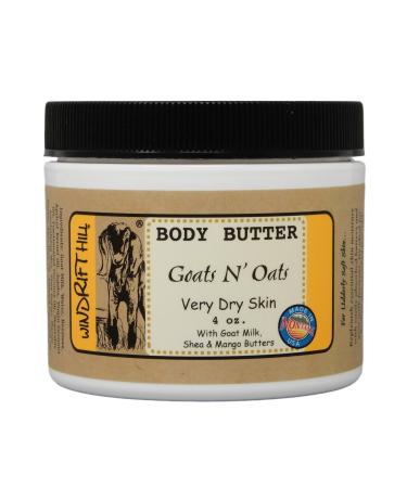 Windrift Hill Body Butter 4 oz (Goats N' Oats)