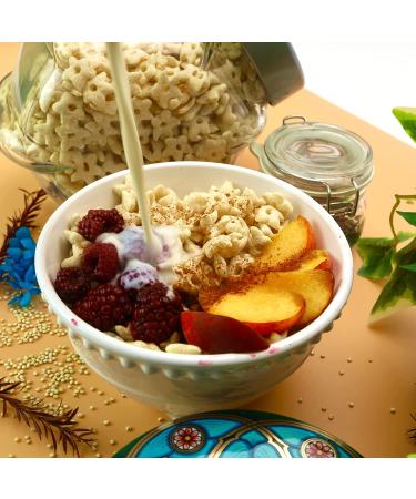 Awsum Snacks Organic Quinoa SUPERCEREAL with Cinnamon & Chia Seeds 3 Pack - Sugar Free, Kosher & Gluten Free - Vegan Diabetic-Friendly Breakfast Cereal - Buy Online on GoSupps.com