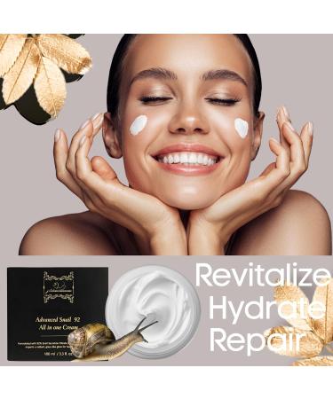 SC Sapphire Snail Mucin Skin Repair Kit - 96% Moisturizing Mask Sheets & 92% Repair Cream | 90-Day Treatment for Dry Skin Dark Spots & Fine Lines - International Shipping Available - Buy Online on GoSupps.com