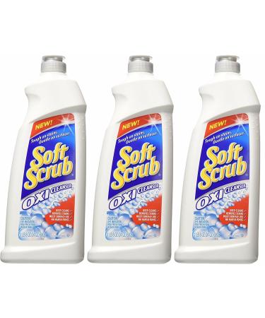 Soft Scrub Oxi Cleanser, 24 Ounce, (Pack of 3) 1.5 Pound (Pack of 3)