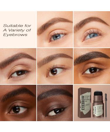 Generic Eyebrow Stamp Stencil Kit - 24 Reusable Stencils for Perfect Eyebrows | Waterproof & Long-Lasting Makeup Solution - Buy Online on GoSupps.com