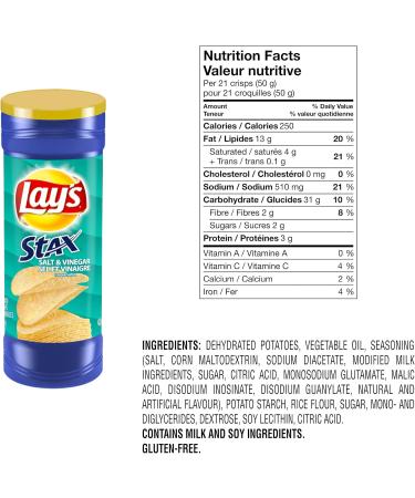 Frito-Lay STAX Variety Pack (10 Count) 1.57 kg STAX Mix 1.57 kg (Pack of 1) - Buy Online on GoSupps.com