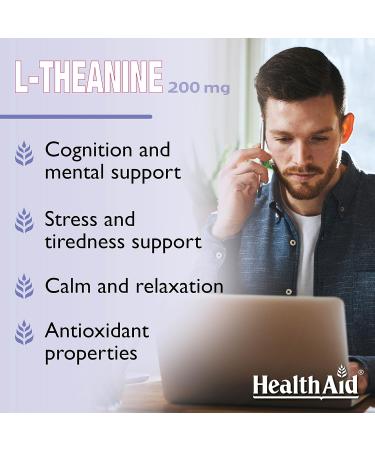L-TEANINA 60COMP 200 MG 60 tablettes - Buy Online on GoSupps.com
