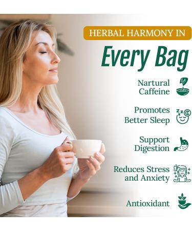 Chamomile Tea Bags Certified Organic | 30g BteaCo Relaxing Soothing Tea - Buy Online on GoSupps.com