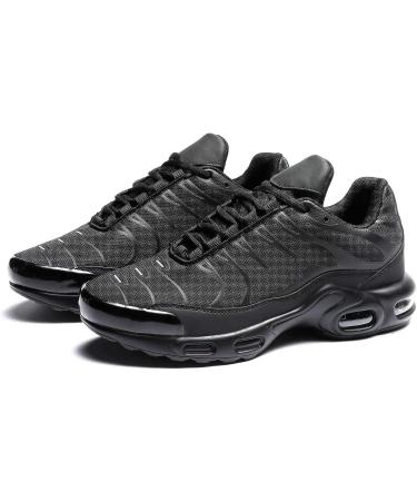 Mevlzz Men's Air Running Shoes - Low Top Basketball Sneakers, Size 11, All Black - Buy Online on GoSupps.com