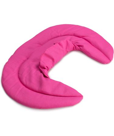 Cozy Neck Pillow with Stand-Up Collar - Pink Grape Seed Heat Pad for Ultimate Comfort - Buy Online on GoSupps.com