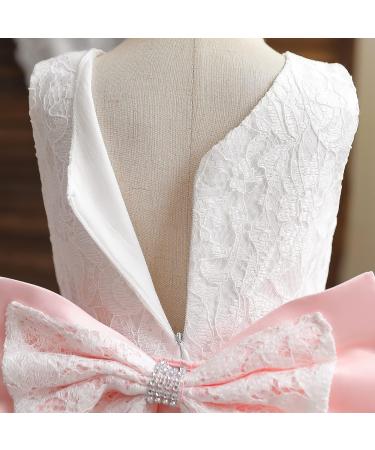 NNJXD Baby Girls Flower Princess Birthday Party Dress 648 Pink-a | Size 4-5 Years - Buy Online on GoSupps.com