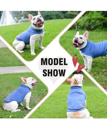 Caracaleap Soft & Warm Dog Sweater - Cozy Winter & Spring Clothing for Small Dogs & Cats - XS Dark Blue - Buy Online on GoSupps.com