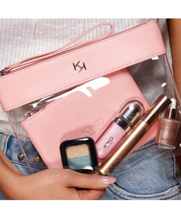 KIKO Milano Transparent Beauty Case 003 | Stylish Cosmetic Bag with Inner Pouch - Shop Internationally - Buy Online on GoSupps.com