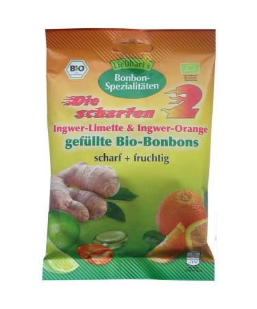 LIEBHARTS GESUNDKOST Organic candy both (lemon ginger) (100 g)