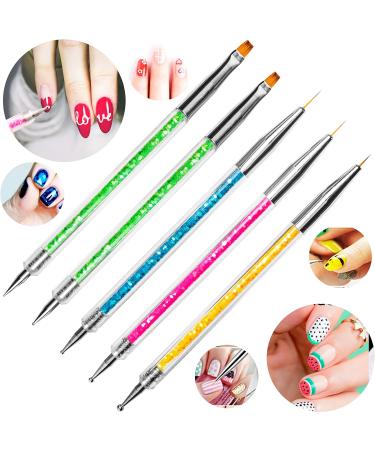 HOMEREVEL Brush Set - 8 Nail Art Brushes for Stunning Designs and Detailing - Buy Online on GoSupps.com