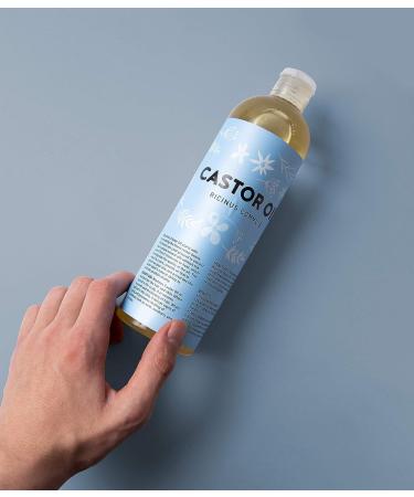 Woolzies 100% Pure Cold Pressed Castor Oil 16 Oz - Moisturizing & Healing for Dry Skin - Hair Growth for Eyelashes, Eyebrows, Hair - Lash Growth Serum - Brow Treatment - Buy Online on GoSupps.com