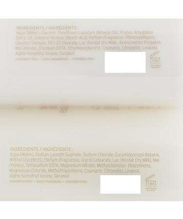 Scottish Fine Soap Au Lait Milk & Honey Cream Hand Wash & Lotion Gift Set | 17.5 oz | Luxury Skincare for All Skin Types - Buy Online on GoSupps.com