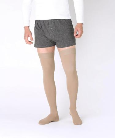 Pani Teresa Medica Compression Stockings | Class 2 Thrombosis Support (23-32 mmHg) for Men & Women - Medical Grade Stylish Closed Lace Design - International Shipping Available - Buy Online on GoSupps.com