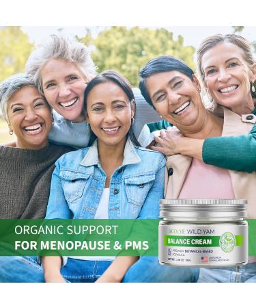 Wild Yam Cream for Hormone Balance | Menopause Support - Recommended by Barbara O'Neill | Relieve Hot Flashes & Mood Swings - Buy Online on GoSupps.com