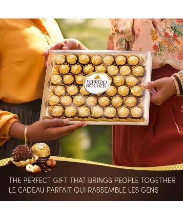FERRERO ROCHER Fine Hazelnut Milk Chocolate 3 Individually Wrapped Chocolates 12 packs 450g Hazelnut 1 Count (Pack of 12) - Buy Online on GoSupps.com