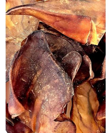 Extra Large Pig Ears For Dogs 100% Natural Long Lasting Gluten & Grain Free Healthy Dog Chew Hypoallergenic Treats - Resealable Bag - Buy Online on GoSupps.com