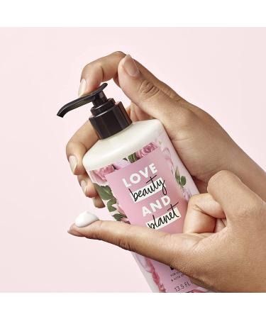 Love Beauty and Planet Murumuru Butter & Rose Body Lotion, Delicious Glow, 13.5 oz - Buy Online on GoSupps.com