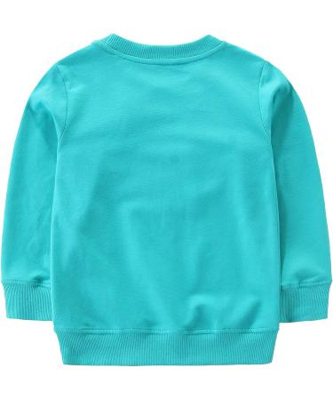 Girls Rainbow Sweatshirt | Cotton Long Sleeve Top for Toddler Girls (1-12 Years) | Casual Jumper | Pullover Kids T-Shirt | Size 6-7 Years - Buy Online on GoSupps.com