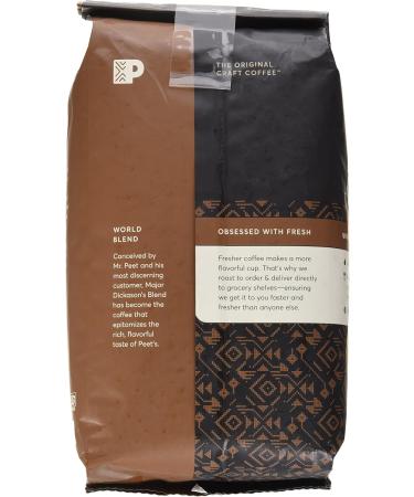 Peets Coffee Major Dickason's Blend Whole Bean 32oz by PEETS COFFEE Foods  - Buy Online on GoSupps.com