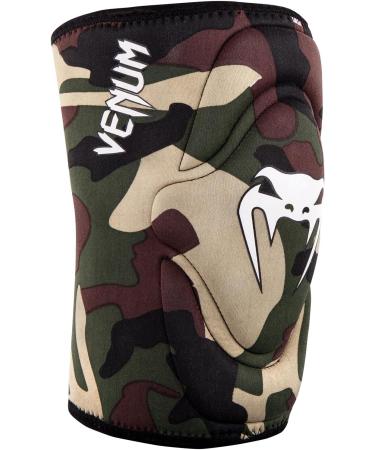 Venum Kontact Gel Knee Pad - Forest Camo, Size Small - Buy Online on GoSupps.com