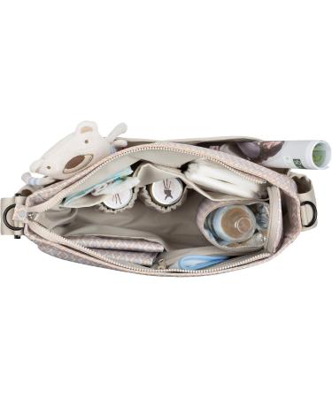 MARV by L SSIG Stylish Baby Diaper Bag | Beige Shoulder Bag with Changing Accessories for Moms - Buy Online on GoSupps.com