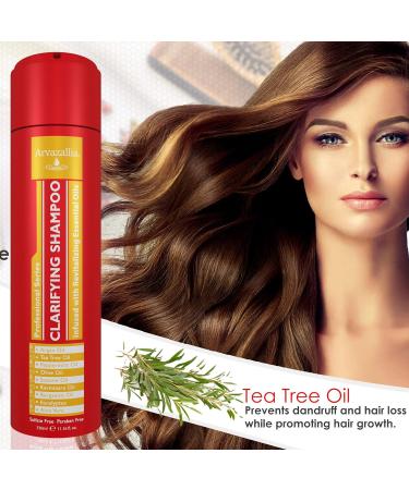 Arvazallia Fortifying Protein Hair Mask & Clarifying Shampoo Bundle - Professional Hair Detox Treatment for Dry/Damaged Hair - Buy Online on GoSupps.com