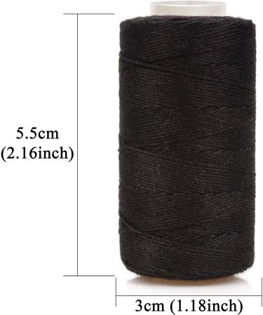 Beayuer Professional Hair Weave Tools 3 pcs Black Threads for Wig Making & Hair Weft Sewing - Hair Salon Quality Extension (3 Thread Black) - Buy Online on GoSupps.com