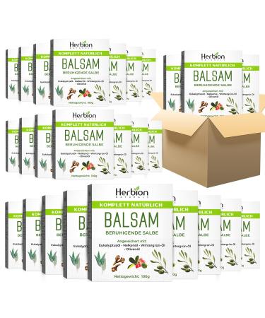 Herbion Naturals Herbion Naturals Balm 100g - Soothing natural ointment with calming vapors (pack of 24)