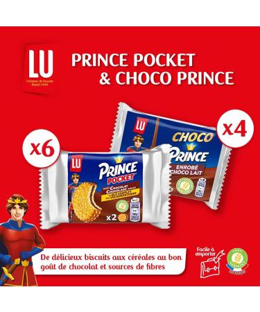LU - The Snack Box - 1 Month of Snacks* Child - 30 Individual Cookies and Cakes - Prince Pocket Choco Prince P pito Chocol - Buy Online on GoSupps.com