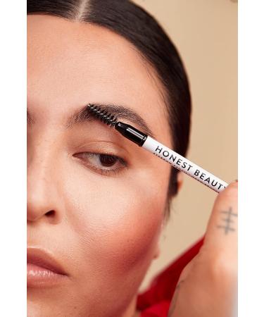 Honest Beauty Eyebrow Pencil in Warm Brunette with Jojoba Seed Oil | Buildable, Blendable Formula | EWG Certified, Dermatologist & Ophthalmologist Tested, Cruelty Free | 0.039 oz - Buy Online on GoSupps.com