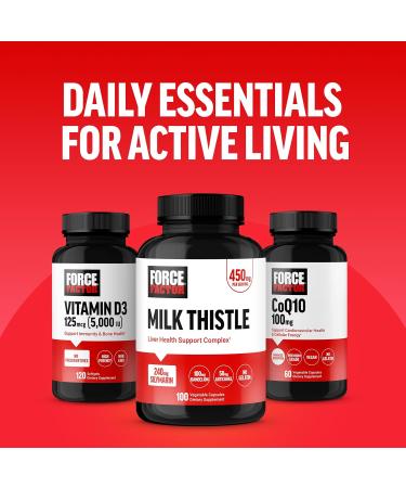 Force Factor Beta Alanine Capsules Beta-Alanine Endurance Supplement to Boost Performance & Reduce Fatigue Clinical Dose Premium Quality Vegan Non-GMO 120 Capsules - Buy Online on GoSupps.com