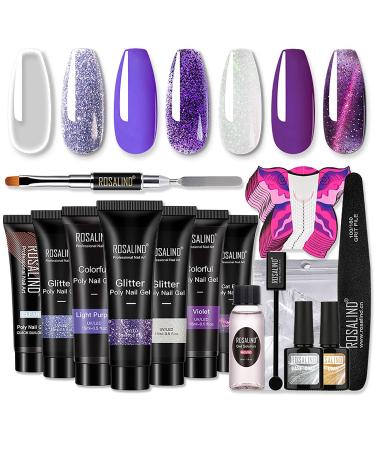 PENNY73 Nail Polish Kit UV Quick Building Nail Polish for Manicure Extensions Gel Acrylic Gel Polish