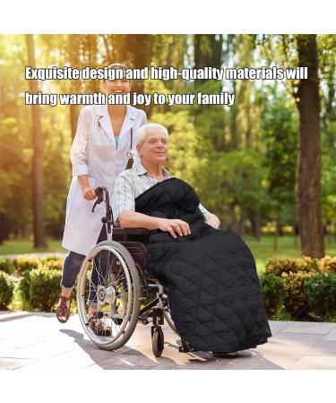 Wheelchair Blanket Wheelchair Blanket Waterproof Best Choice for Wheelchair Users for Going Out in Fleece Lined Wheelchair Accessories - Buy Online on GoSupps.com
