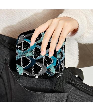 Stylish Shark-Tongue Menstruation Pad Bag with Zipper - Women's Tampon & Napkin Collective Bag | Ideal for Girls - Buy Online on GoSupps.com