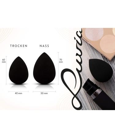 Buy Luvia Beauty Blender Sponge Set - Extra Soft Make-Up Egg & Cosmetic Applicator - Top Quality International Shipping - Buy Online on GoSupps.com