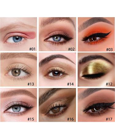 Wismee Eyeshadow Stick - Shimmer & Matte Cream Eye Shadow Pencil for Makeup - Eye Brightener Gift for Women - Buy Online on GoSupps.com
