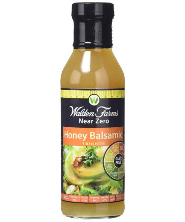 Walden Farms 355ml Honey Balsamic Vinaigrette Calorie Free Salad Dressing