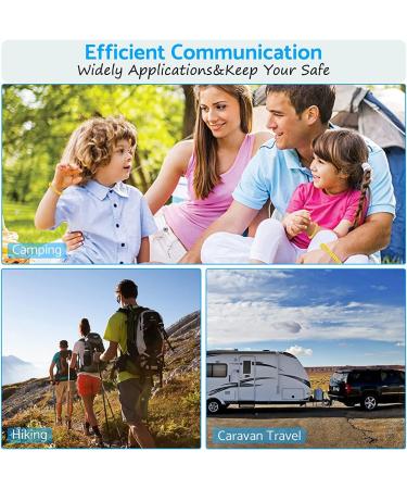 eSynic Professional Rechargeable Walkie Talkies - Long Range 2 Way Radio for Adults | Supports VOX 16 Channel | LED Light | Original Earpieces Included - Buy Online on GoSupps.com