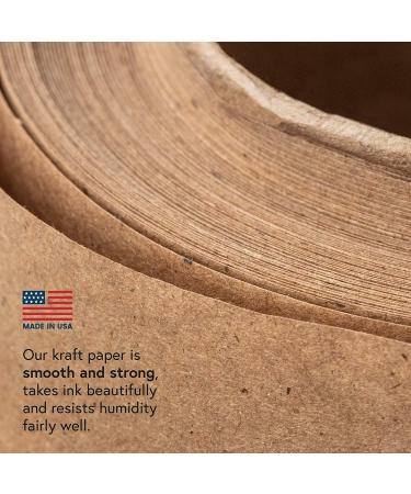 Kraft Paper Roll 30'' x 1800'' (150ft) Brown MEGA Roll - Made in USA 100% Natural Recycled Material - Perfect for Packing Wrapping Butcher Craft Postal Shipping Dunnage and Parcel Brown 30" X 150' - Buy Online on GoSupps.com