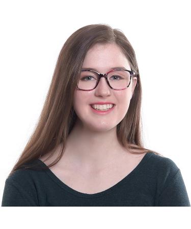 LifeArt Blue Light Blocking Glasses for Women | Anti Eyestrain Anti Glare Floral Design | 1.75 Magnification | Perfect for Computers Gaming & TV - Buy Online on GoSupps.com