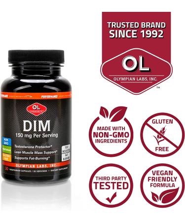Optimized DIM 150mg Capsules for Hormone Balance & Acne Support - 30 Count - Buy Online on GoSupps.com