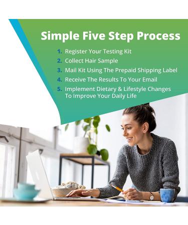 5Strands Nutrition Test: Hair Analysis for 80 Vitamins, Minerals, and Amino Acids - Accurate Results in 5-7 Days for Improved Health and Wellness - Buy Online on GoSupps.com