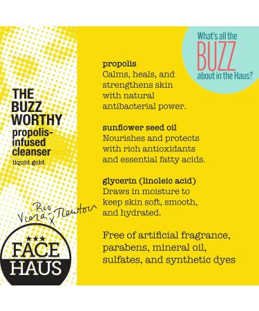 FACE HAUS x Rio Viera-Newton The Buzzworthy Propolis Cleanser Hydrating & Non-Comedogenic 4.2 fl oz - Buy Online on GoSupps.com