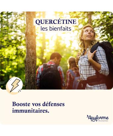 Apyforme - Quercetin Vitamin C and Bromelain - 90 Capsules - Made in France - Buy Online on GoSupps.com