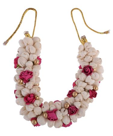 AakarShana Jewels Indian Floral Hair Accessories - Perfect for Bollywood Dance & Special Occasions - Buy Online on GoSupps.com