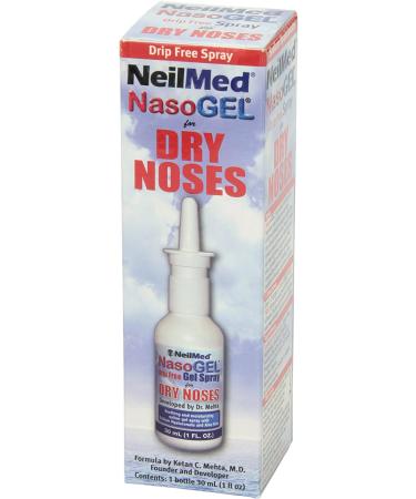 NeilMed NasoGel - Moisturizing Nasal Gel for Dry Noses, 1 fl oz (30 ml) - Buy Online on GoSupps.com
