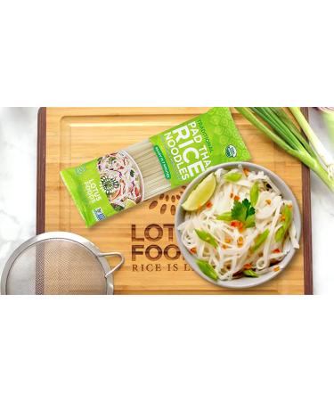 Lotus Foods Organic Pad Thai Rice Noodles - Traditional 3 Pack - Buy Online on GoSupps.com